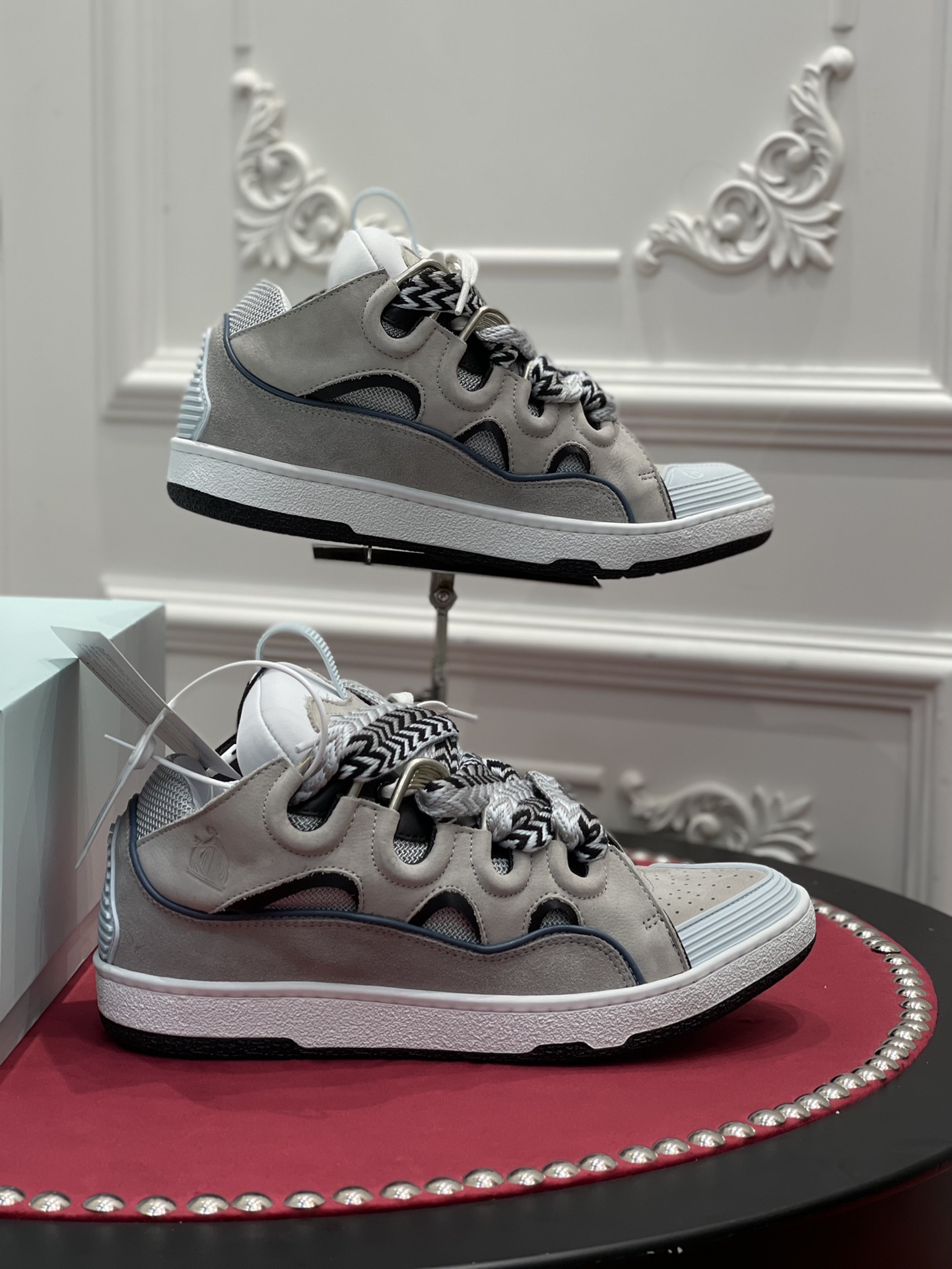 Lanvon Leather CurbGrey Light Blue FM-SKRK11-DWSL-P221220