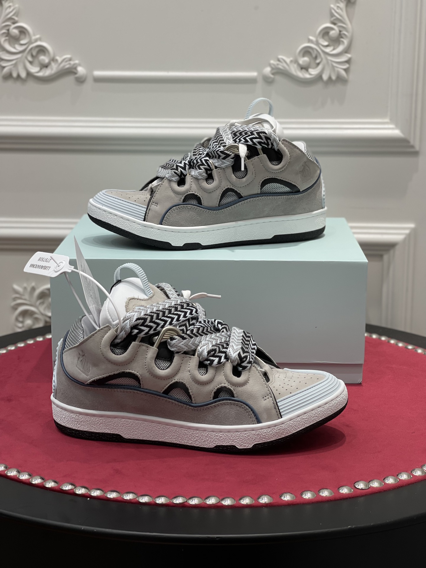 Lanvon Leather CurbGrey Light Blue FM-SKRK11-DWSL-P221220