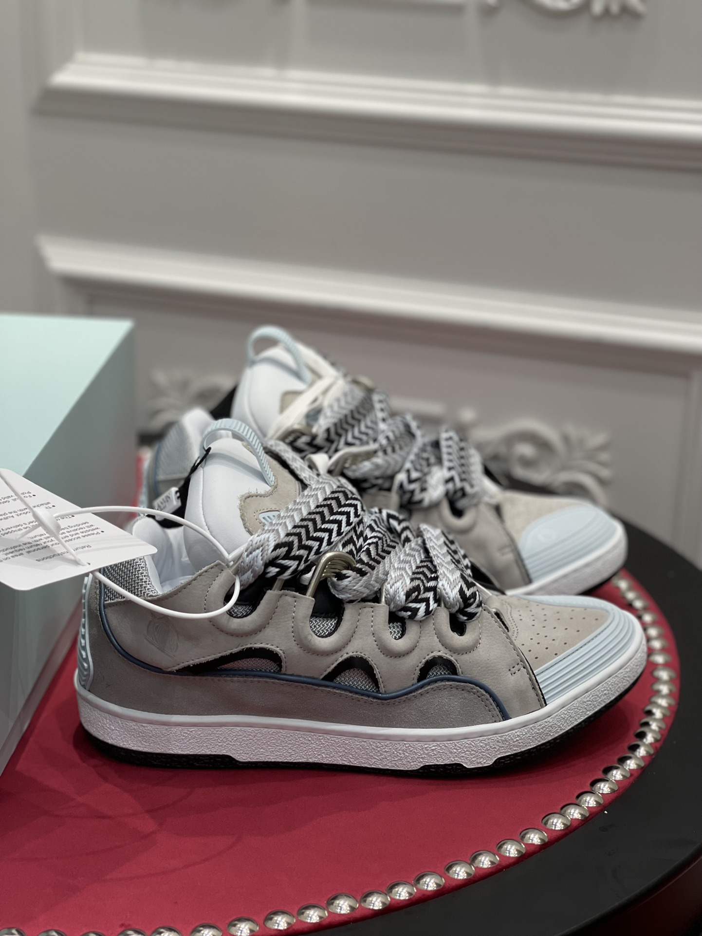 Lanvon Leather CurbGrey Light Blue FM-SKRK11-DWSL-P221220