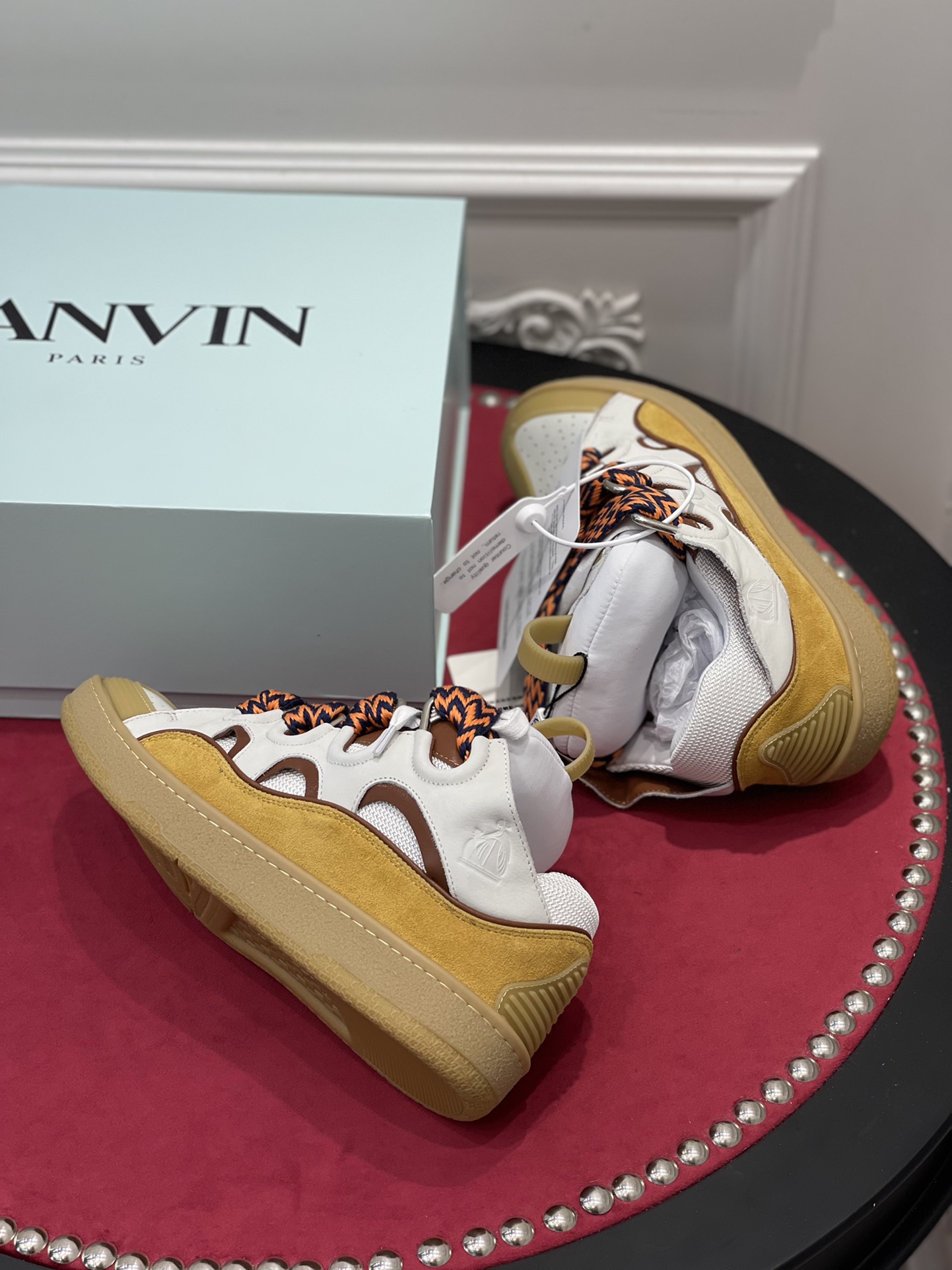 Lanvon Curb Sneaker Beige FM-SKRK11-LIAG-H2105