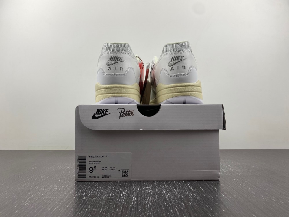 Nike Air Max 1 Patta Waves White DQ0299-100